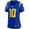 Justin Herbert Los Angeles Chargers Nike Women's Game Jersey - Royal - Side View