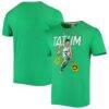 Jayson Tatum Boston Celtics Homage Comic Book Player Tri-Blend T-Shirt - - Front View
