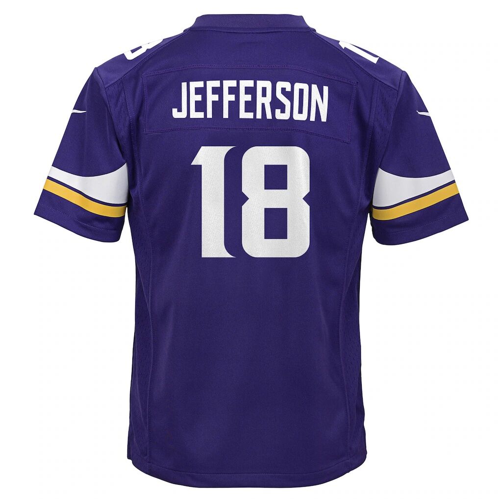 Justin Jefferson Minnesota Vikings Nike Youth Game Jersey