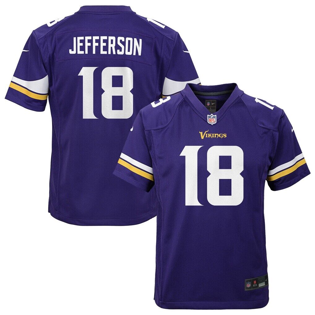 Justin Jefferson Minnesota Vikings Nike Youth Game Jersey