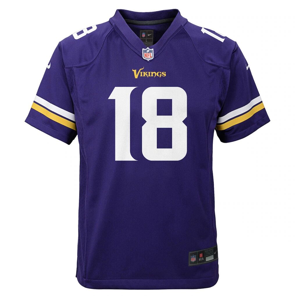 Justin Jefferson Minnesota Vikings Nike Youth Game Jersey