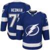 Victor Hedman Tampa Bay Lightning Youth Home Premier Player Jersey - Blue - Front View
