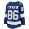 Nikita Kucherov Tampa Bay Lightning Youth Home Premier Player Jersey - Blue - Detail View
