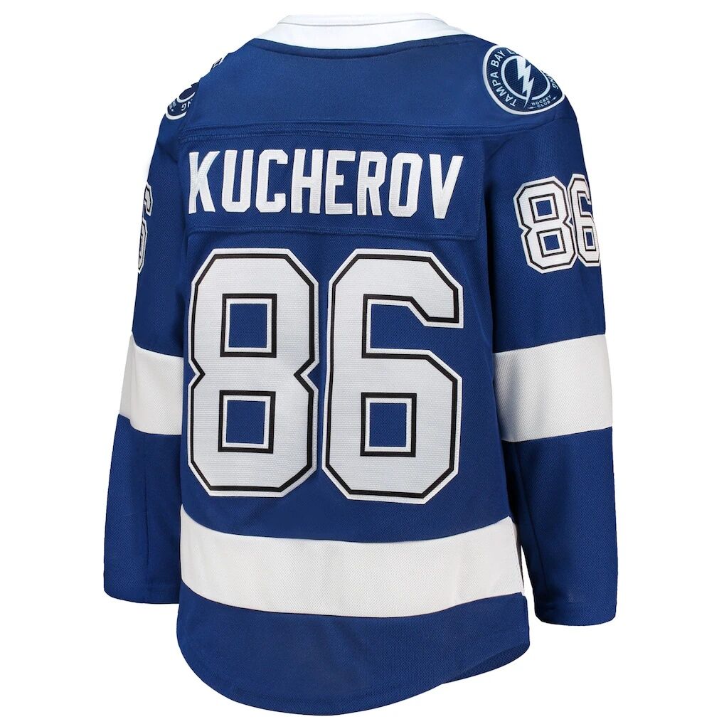 Nikita Kucherov Tampa Bay Lightning Youth Home Premier Player Jersey