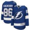Nikita Kucherov Tampa Bay Lightning Youth Home Premier Player Jersey - Blue - Front View