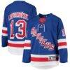 Alexis Lafreniere New York Rangers Youth Home Premier Player Jersey - Blue - Front View