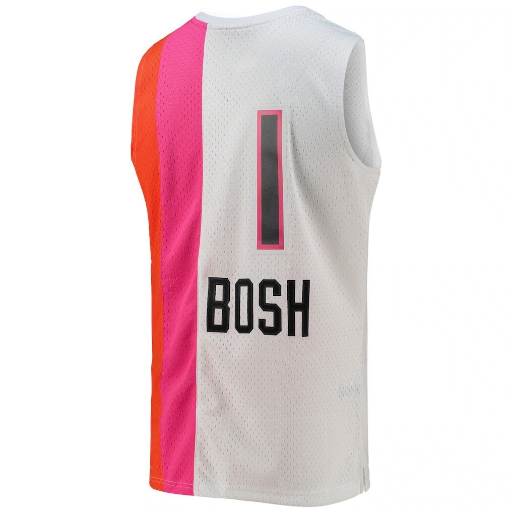 Chris Bosh Miami Heat Mitchell & Ness 2011/12 Hardwood Classics Swingman Jersey