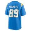 Wes Chandler Los Angeles Chargers Nike Retired Player Jersey - - Detail View