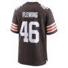 Don Fleming Cleveland Browns Nike Retired Player Jersey - Brown - Detail View
