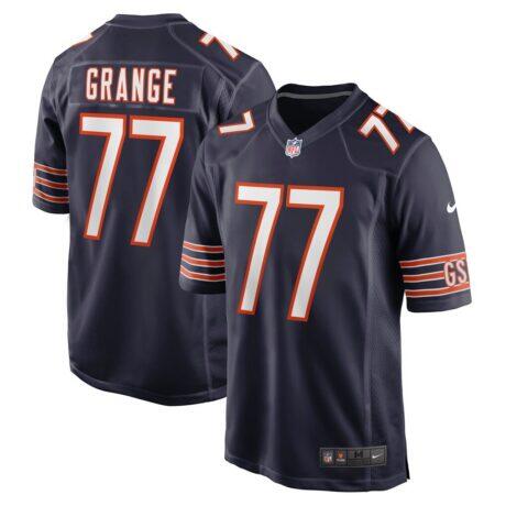 Red Grange Chicago Bears Nike Retired Player Jersey - Navy - Front View