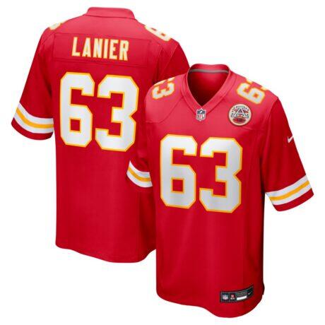 Willie Lanier Kansas City Chiefs Nike Retired Player Jersey - Red - Front View