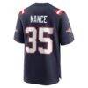 Jim Nance New England Patriots Nike Retired Player Jersey - Navy - Detail View