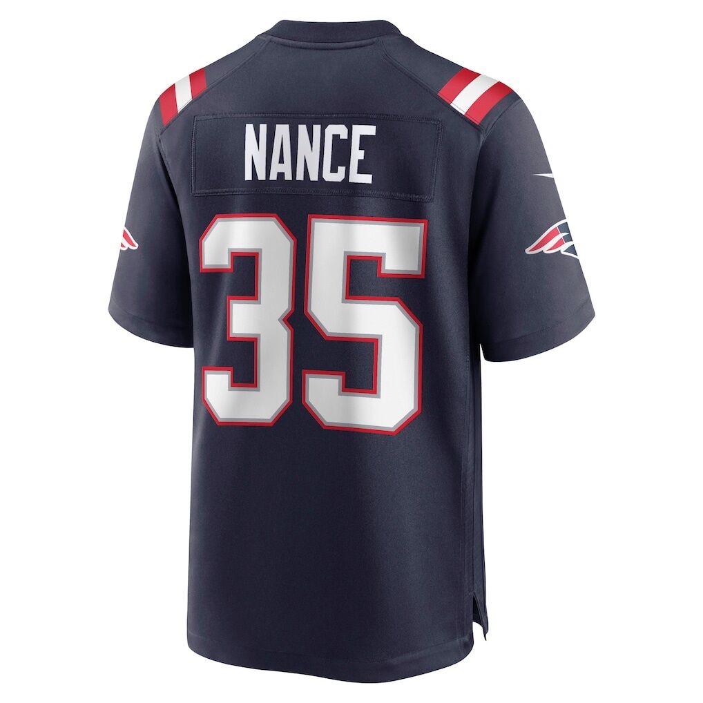 Jim Nance New England Patriots Nike Retired Player Jersey