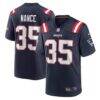 Jim Nance New England Patriots Nike Retired Player Jersey - Navy - Front View