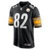 John Stallworth Pittsburgh Steelers Nike Retired Player Jersey - Black - Side View