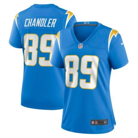 Wes Chandler Los Angeles Chargers Nike Women's Retired Player Jersey - - Front View