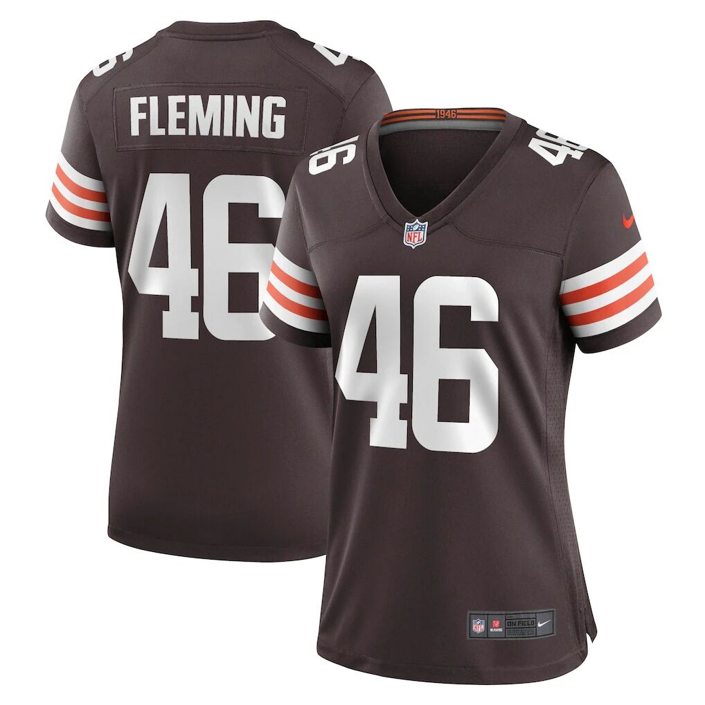 Don Fleming Cleveland Browns Nike Women's Retired Player Jersey