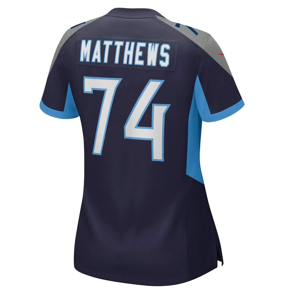 Bruce Matthews Tennessee Titans Nike Women's Retired Player Jersey