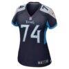 Bruce Matthews Tennessee Titans Nike Women's Retired Player Jersey - Navy - Side View