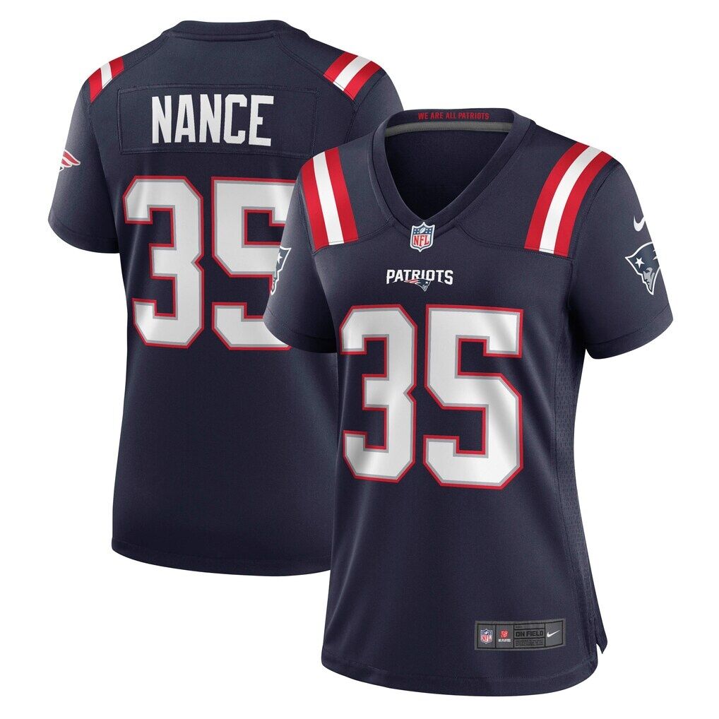 Jim Nance New England Patriots Nike Women's Retired Player Jersey