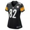 John Stallworth Pittsburgh Steelers Nike Women's Retired Player Jersey - Black - Side View