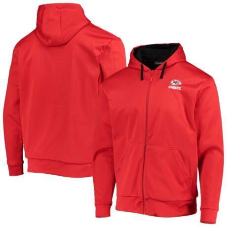 Kansas City Chiefs Dunbrooke Apprentice Full-Zip Hoodie - - Front View