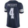 Dak Prescott Dallas Cowboys Nike Vapor Limited Player Jersey - Navy - Detail View