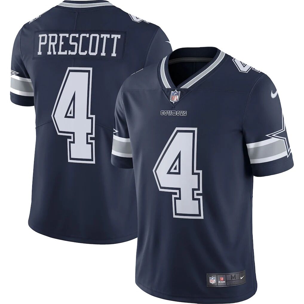 Dak Prescott Dallas Cowboys Nike Vapor Limited Player Jersey