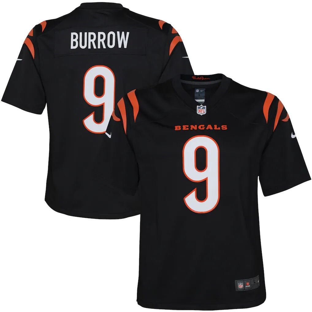 Joe Burrow Cincinnati Bengals Nike Youth Game Jersey