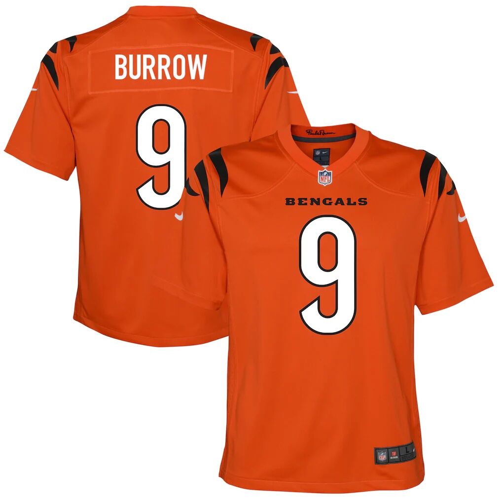 Joe Burrow Cincinnati Bengals Nike Youth Game Jersey