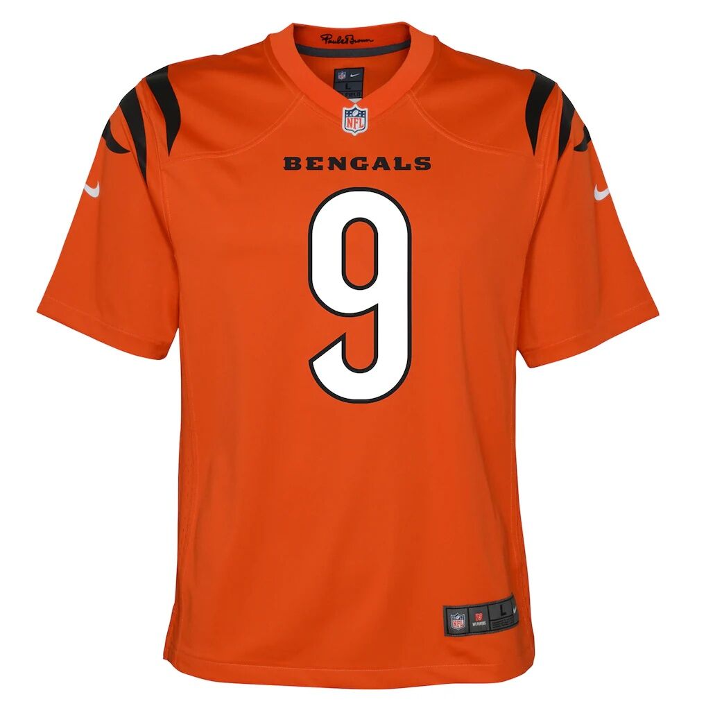 Joe Burrow Cincinnati Bengals Nike Youth Game Jersey