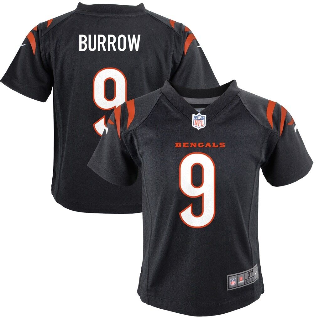 Joe Burrow Cincinnati Bengals Nike Toddler Game Jersey