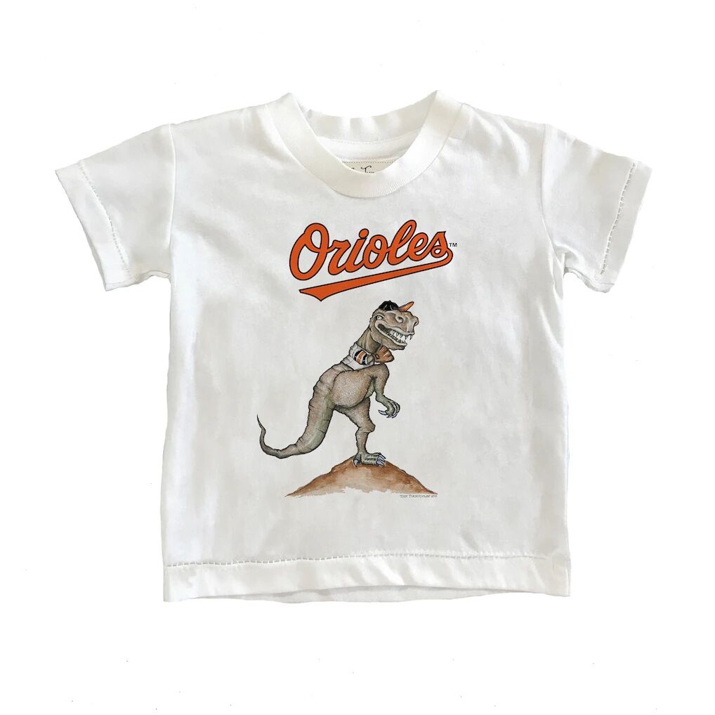 Baltimore Orioles Tiny Turnip Infant TT Rex T-Shirt