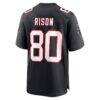 Andre Rison Atlanta Falcons Nike Retired Player Jersey - Black - Detail View