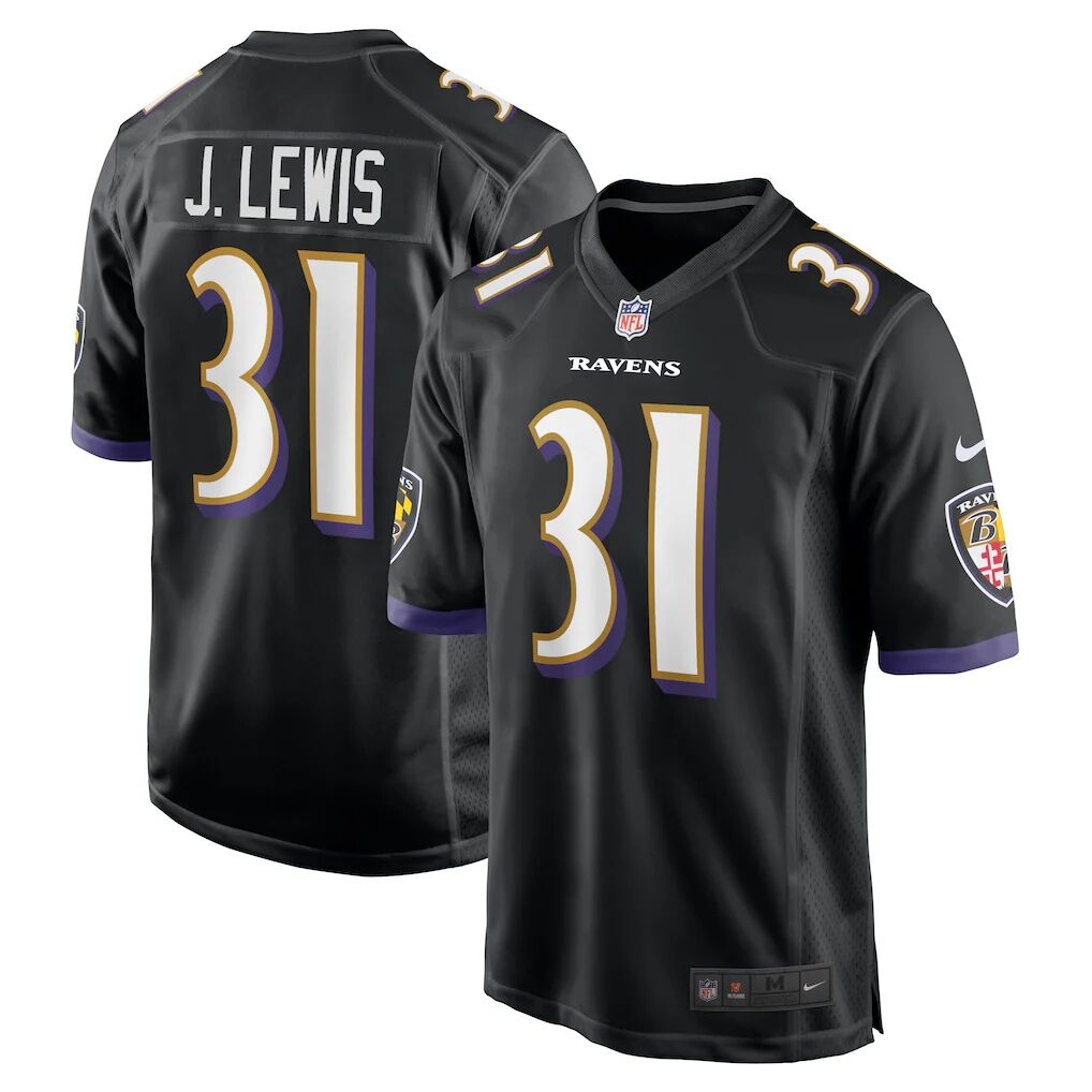 Jamal Lewis Baltimore Ravens Nike Retired Player Alternate Game Jersey