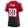 Andre Rison Atlanta Falcons Nike Women's Retired Player Jersey - Red - Detail View