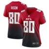Andre Rison Atlanta Falcons Nike Women's Retired Player Jersey - Red - Front View