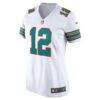 Bob Griese Miami Dolphins Nike Women's Retired Player Jersey - White - Side View