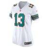 Dan Marino Miami Dolphins Nike Women's Retired Player Jersey - White - Side View