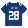 Jonathan Taylor Indianapolis Colts Nike Toddler Game Jersey - - Detail View