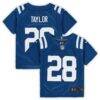 Jonathan Taylor Indianapolis Colts Nike Toddler Game Jersey - - Front View