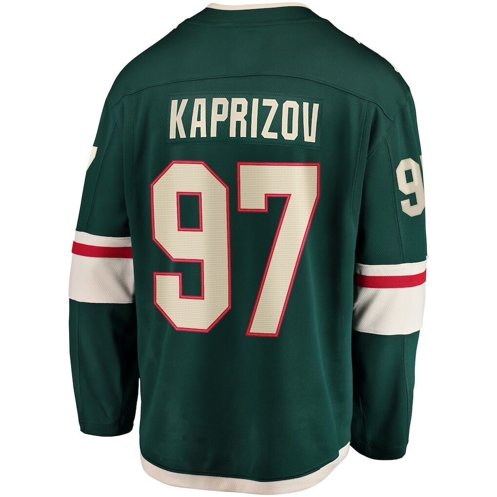 Kirill Kaprizov Minnesota Wild Fashion7 Home Breakaway Replica Jersey