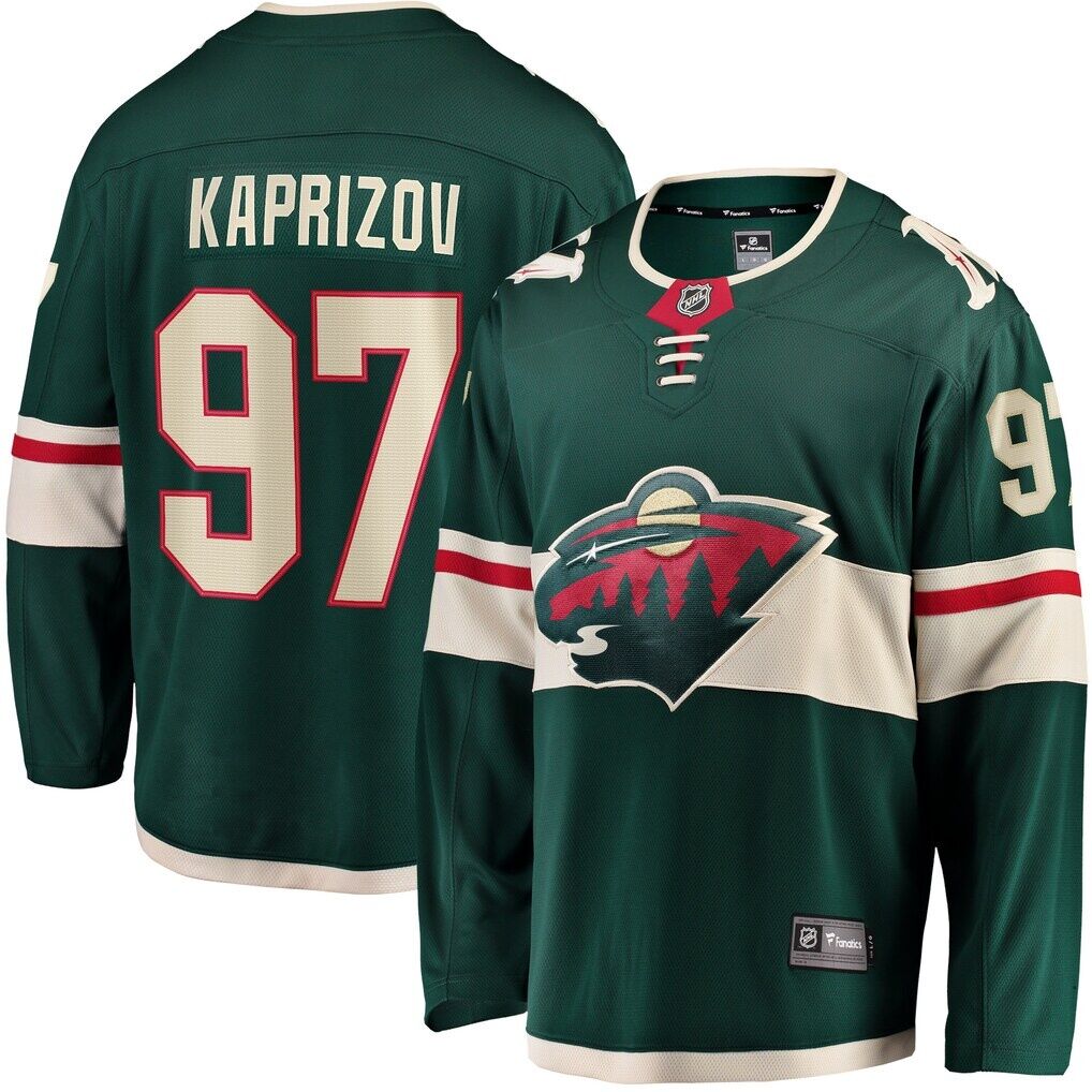 Kirill Kaprizov Minnesota Wild Fashion7 Home Breakaway Replica Jersey