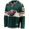 Kirill Kaprizov Minnesota Wild Fashion7 Home Breakaway Replica Jersey - Green - Side View