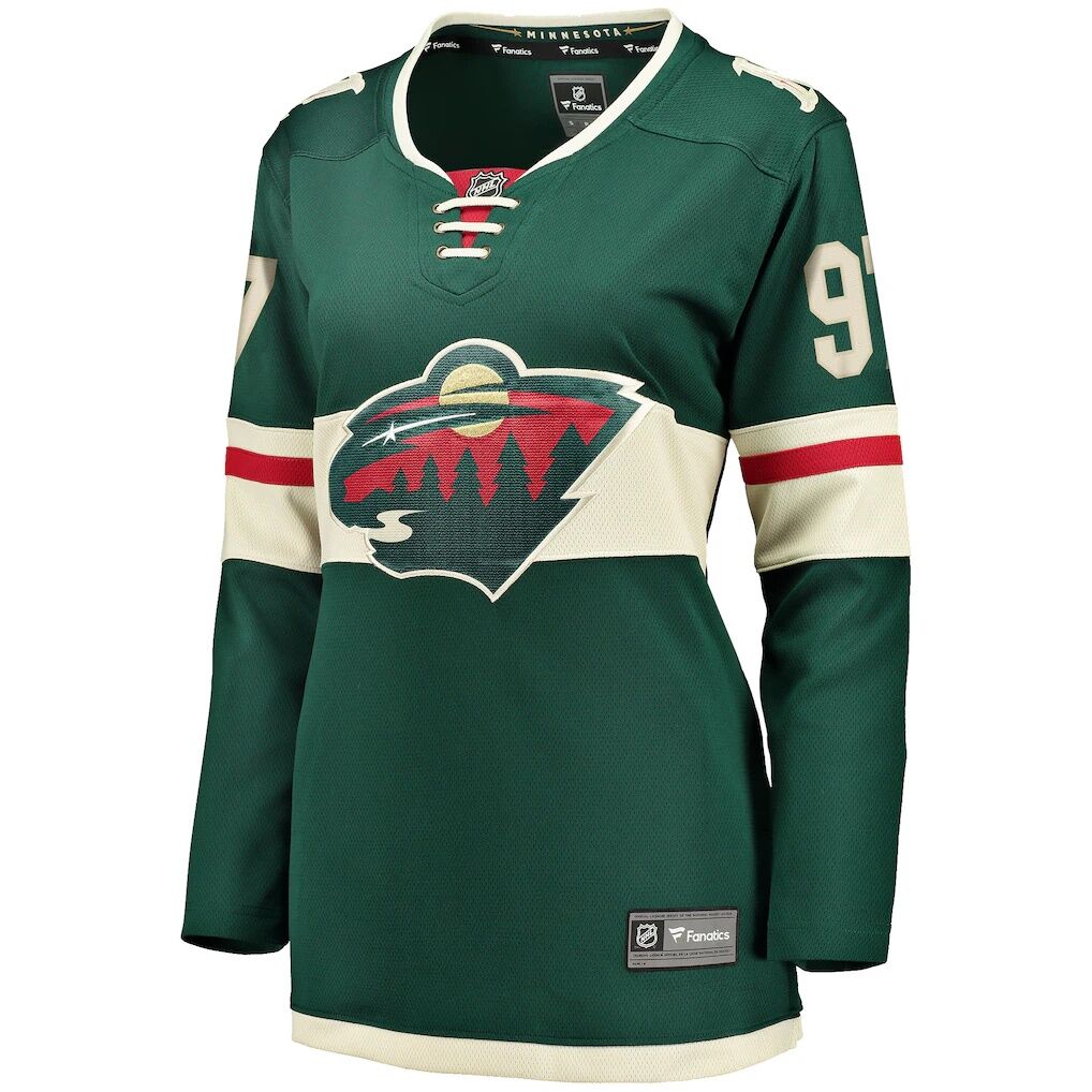 Kirill Kaprizov Minnesota Wild Fashion7 Women's Home Breakaway Replica Jersey