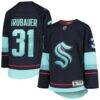 Philipp Grubauer Seattle Kraken Youth Home Premier Player Jersey - - Front View