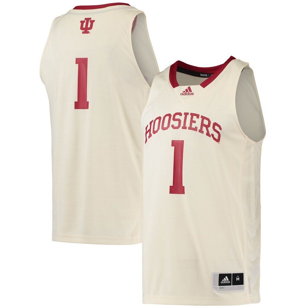 #1 Indiana Hoosiers adidas Swingman Basketball Jersey