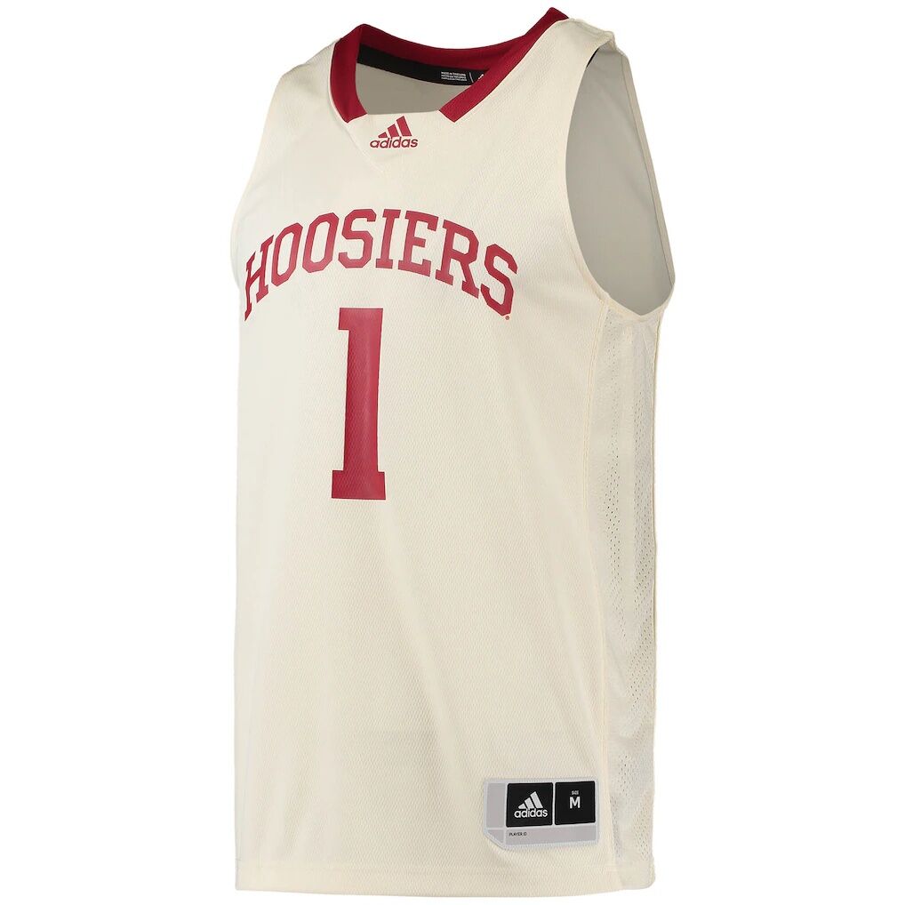 #1 Indiana Hoosiers adidas Swingman Basketball Jersey
