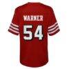 Fred Warner San Francisco 49ers Nike Youth Game Jersey - - Detail View