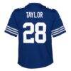 Jonathan Taylor Indianapolis Colts Nike Youth Game Jersey - - Detail View